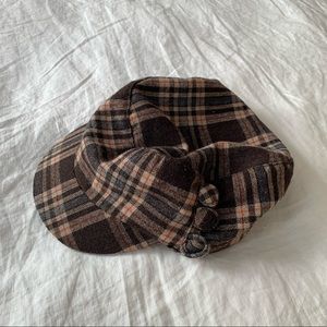 Y2K Plaid Backerboy Cap